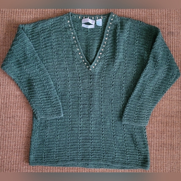 Segrets Sun Prints Women's Sweater Knitted by hand size S - Picture 1 of 7